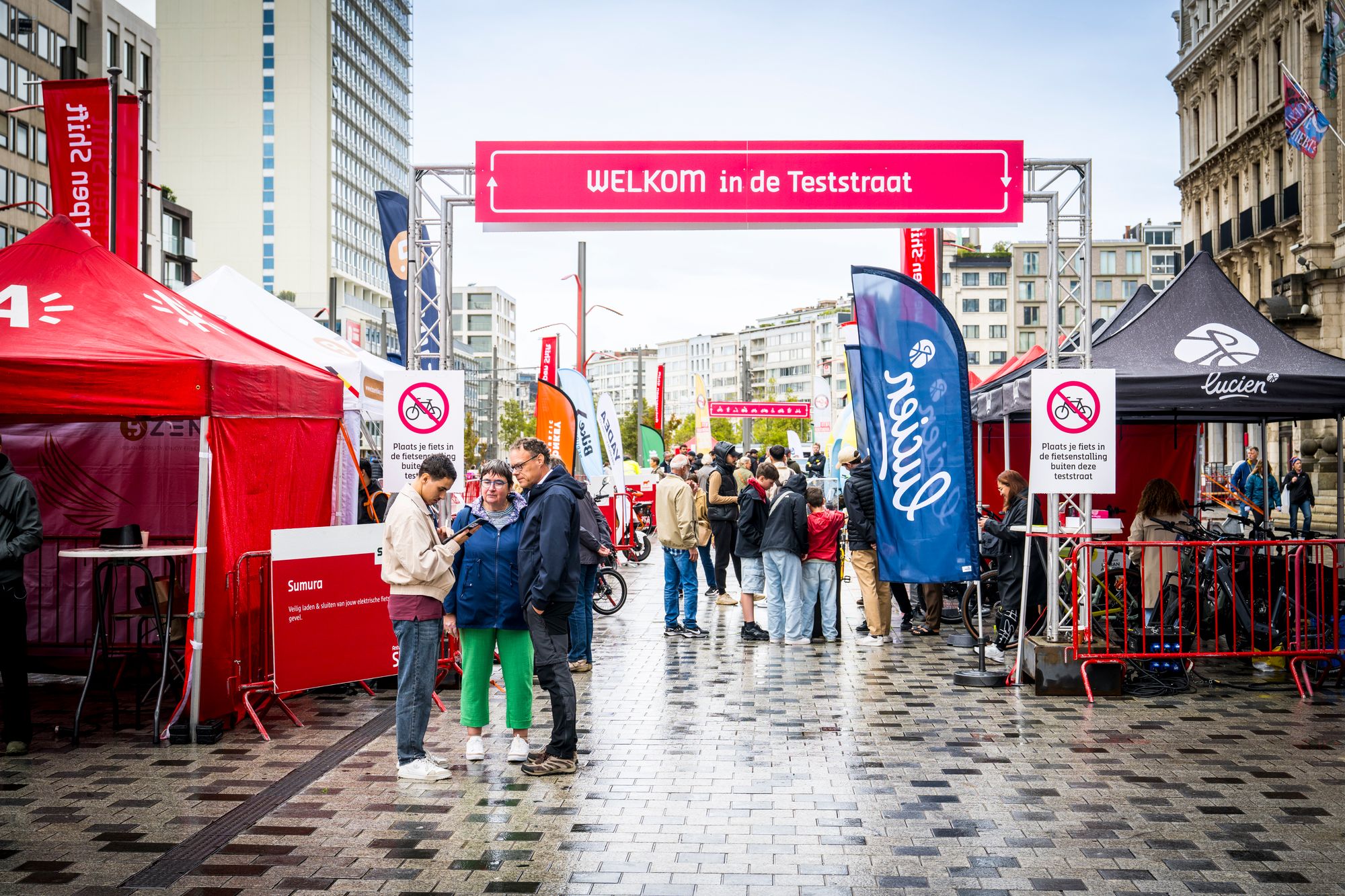 Teststraat Autovrije Zondag