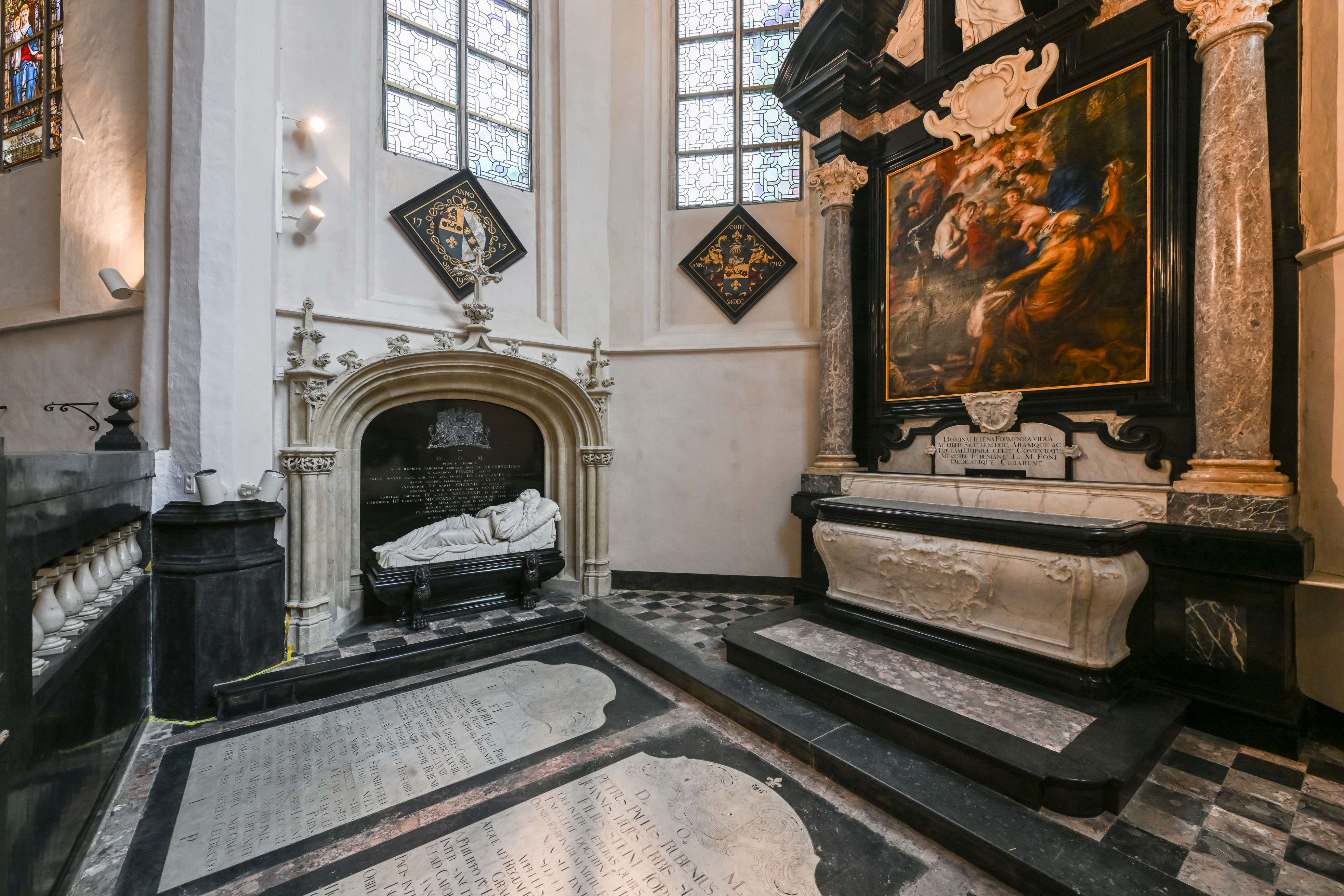 Zijkapel van de Sint-Jacobskerk.